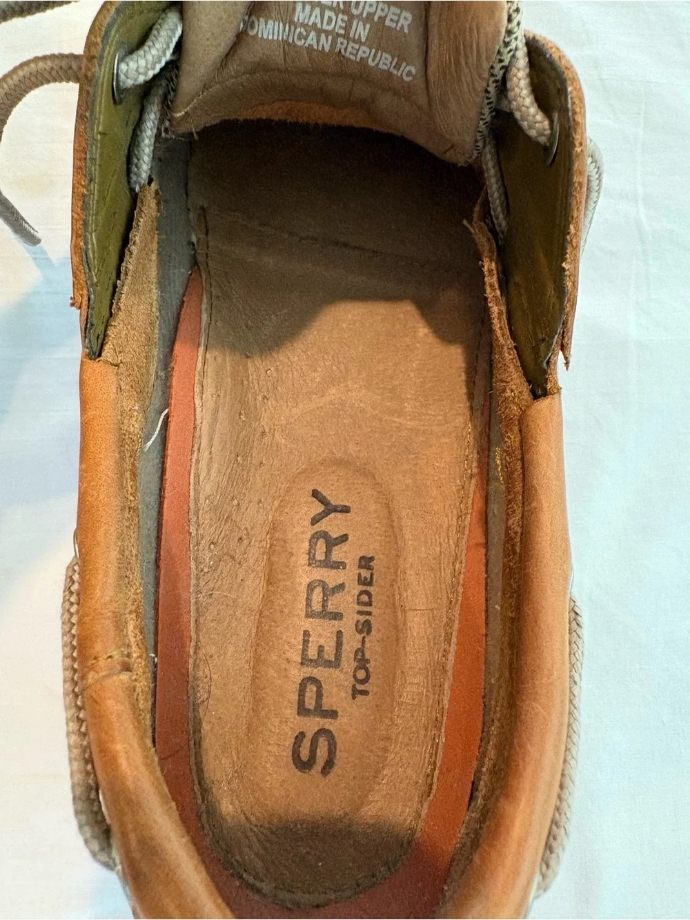 Sperry Billfish 3-Eye Boat Shoe in Brown Leather size 9.5 Topsiders Resortwear